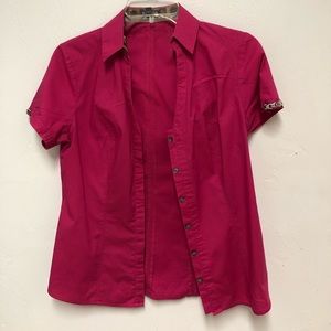 Express - essential stretch - pink - size small